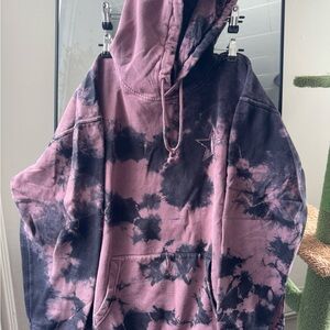 Jeffree Star Embroidered Tie-Dye Hoodie